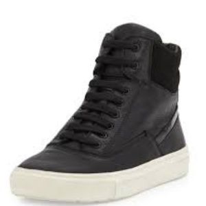 VINCE Adam Leather High Top Sneaker